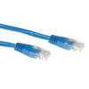 ACT Blue 5m LSZH U/UTP CAT6A tinklo kabelis su RJ45 jungtimis IB1305