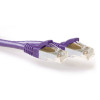 ACT Purple 1m LSZH S/FTP CAT6A Snagless tinklo kabelis FB8701