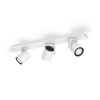 Signify Philips Hue White & Color Ambiance Argenta 3-Spot lubų šviestuvas, baltas