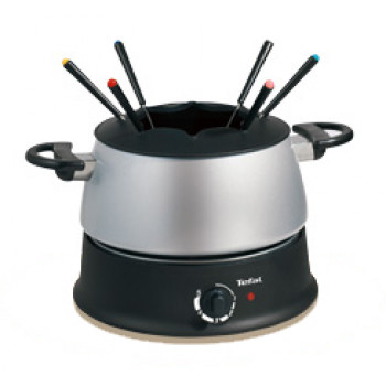 Tefal Fondue Base Ronde EF3000 elektrinis fondiu rinkinys, 800 W, 1,2 L, 8 šakutės, juodas