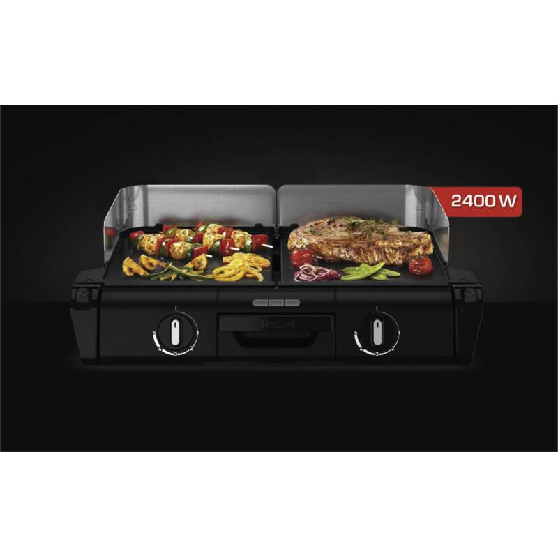 Tefal Family Grill TG800N elektrinis stalinis grilius