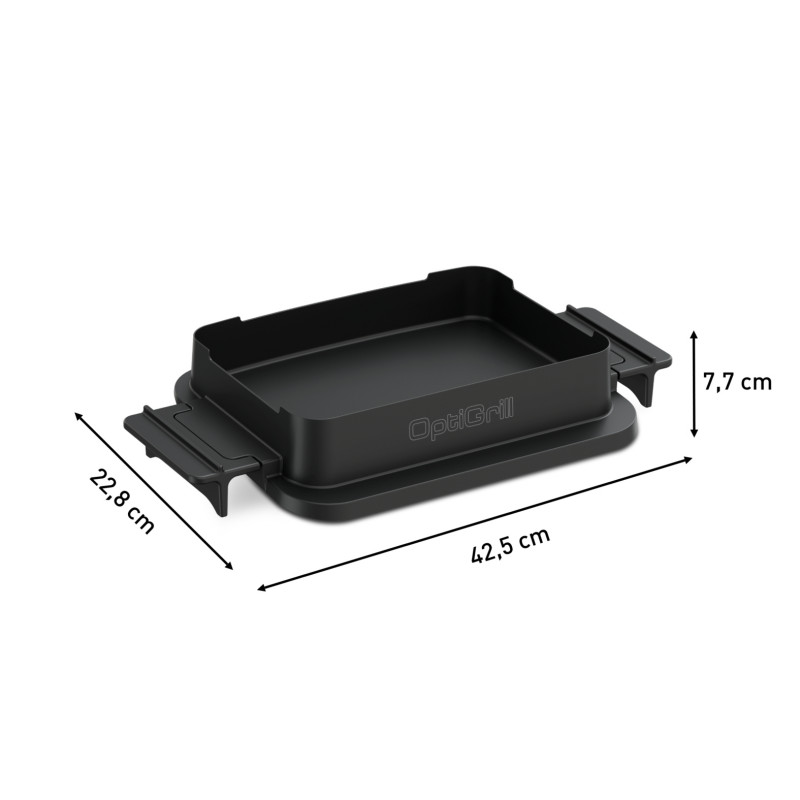 Tefal XA7328 užkandžių ir kepimo padėklas, skirtas OptiGrill