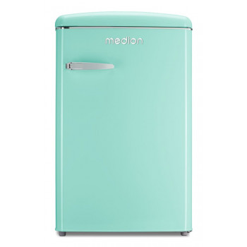 Medion MD37790 Retro šaldytuvas turkio spalvos, 90 l bendros talpos, E energijos klasė