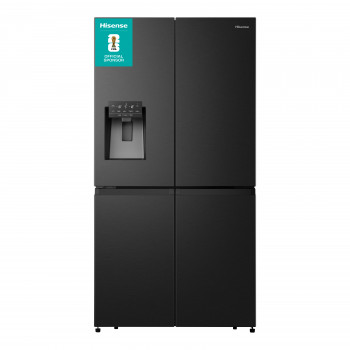 Hisense RQ760N4SBFE Side-by-Side šaldytuvas (amerikietiško stiliaus) 178,5 cm aukščio EEK E