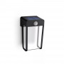 Philips Outdoor Solar Shroud lauko sieninė saulės šviesa 2,3 W su dienos šviesos ir judesio jutikliu