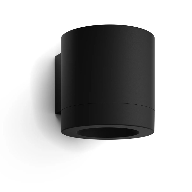 Philips Hue WACA Muscari Wall Spot apvalus juodas