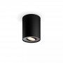 Philips Hue White Ambiance Pillar vienas prožektorius juodas praplėtimas