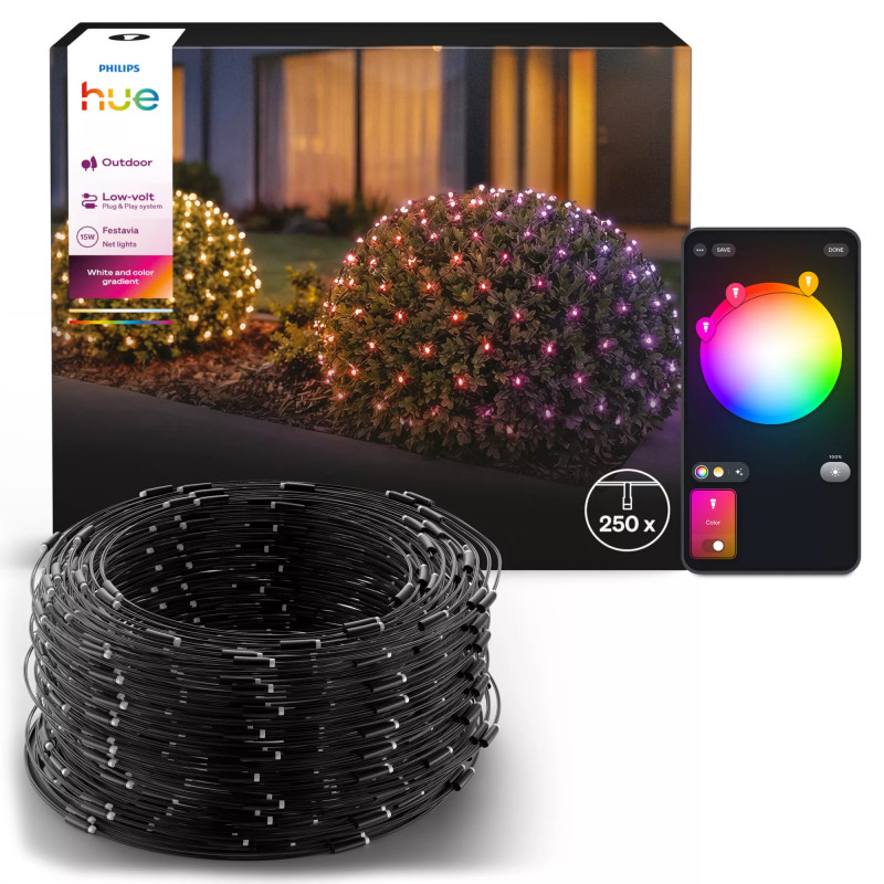 Philips Hue Festavia išmaniosios girliandos White & Color Ambiance 3,45 x 1 m