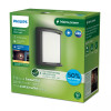 Philips Outdoor Ultra-Efficient Samondra sieninė šviestuvas 3,8W, 2700 Kelvinų, antracito spalvos