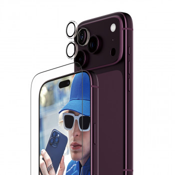 PanzerGlass Essentials 2-in-1 ekrano ir fotoaparato lęšių apsauga iPhone 18 Pro