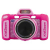 VTech Kidizoom Duo FX rožinis skaitmeninis fotoaparatas su dvigubais objektyvais, 5MP, 2,4 colio spalvotas LCD, žaidimai, microSD lizdas, USB, 4x AA 80-519954