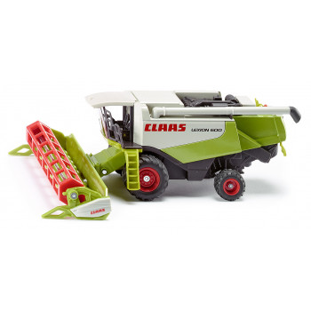 SIKU Farmer Claas Lexion 600 javų kombainas 1:32 mastelio lieto metalo modelis