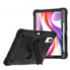 eSTUFF TAMPA Defender dėklas Lenovo Tab K12 12,7 inch planšetei (be įmontuotos ekrano apsaugos) - Juodas