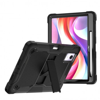 eSTUFF TAMPA Defender dėklas Lenovo Tab K12 12,7 inch planšetei (be įmontuotos ekrano apsaugos) - Juodas