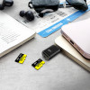 Silicon Power C200 USB-C 3.2 microSD kortelių skaitytuvas - Juodas