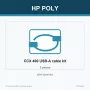 HP Poly CCX 400 USB-A į USB-A laidas (5 vnt.), 190 mm, 210 mm, 55 mm, 300 g, Kinija