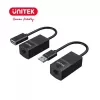 Tinklo kabelis UNITEK Y-UE01001 Dock / prievadų replikatorius USB 3.0 60 m juodas