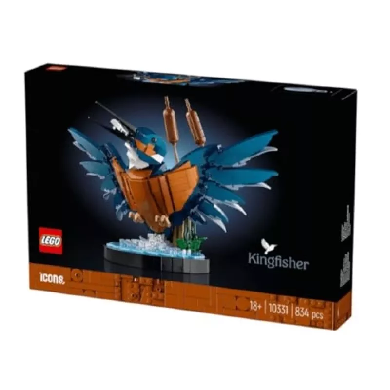 LEGO Icons 10331 rinkinys „Tulžys“ suaugusiesiems, vandens aplinka tarnauja kaip eksponavimo stovas, 834 elementai, 18+