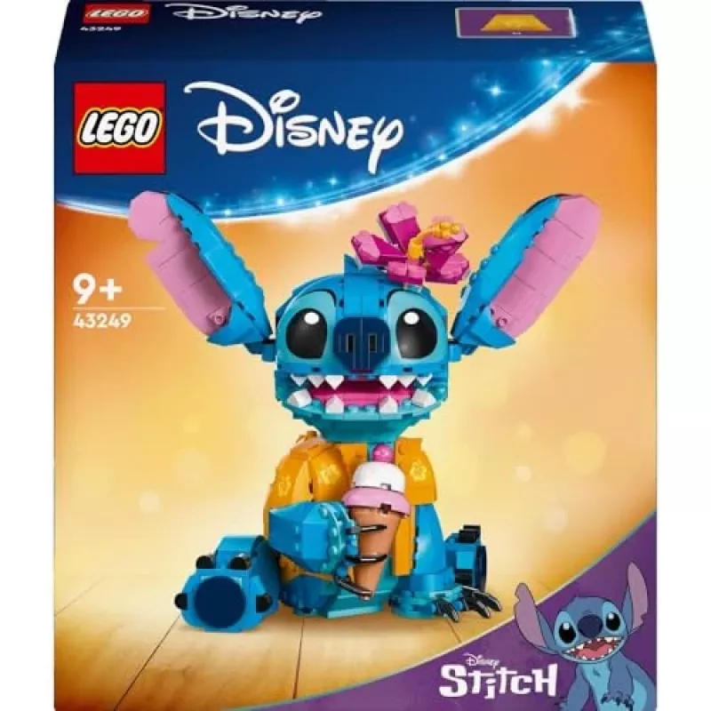 LEGO Disney Stitch statybinis žaislas su ledų kūgiu 43249