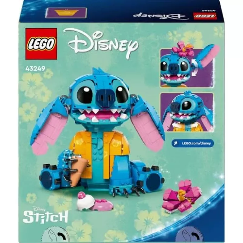 LEGO Disney Stitch statybinis žaislas su ledų kūgiu 43249