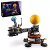 LEGO Technic Planeta Žemė ir Mėnulis Orbitoje Kosminis Žaidimų Rinkinys Vaikams Nuo 10 Metų Saulės Sistema Konstruktorius su Planetomis