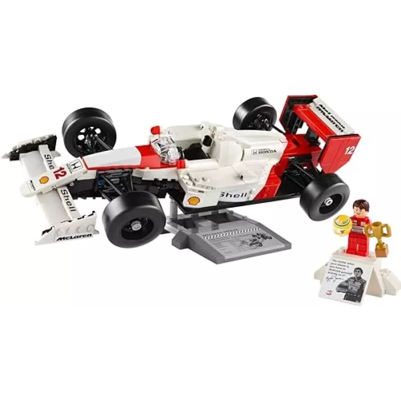 LEGO ICONS McLaren MP4/4 Ayrton Senna 10330 – surinkimo modelis