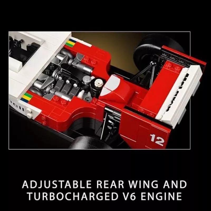 LEGO ICONS McLaren MP4/4 Ayrton Senna 10330 – surinkimo modelis