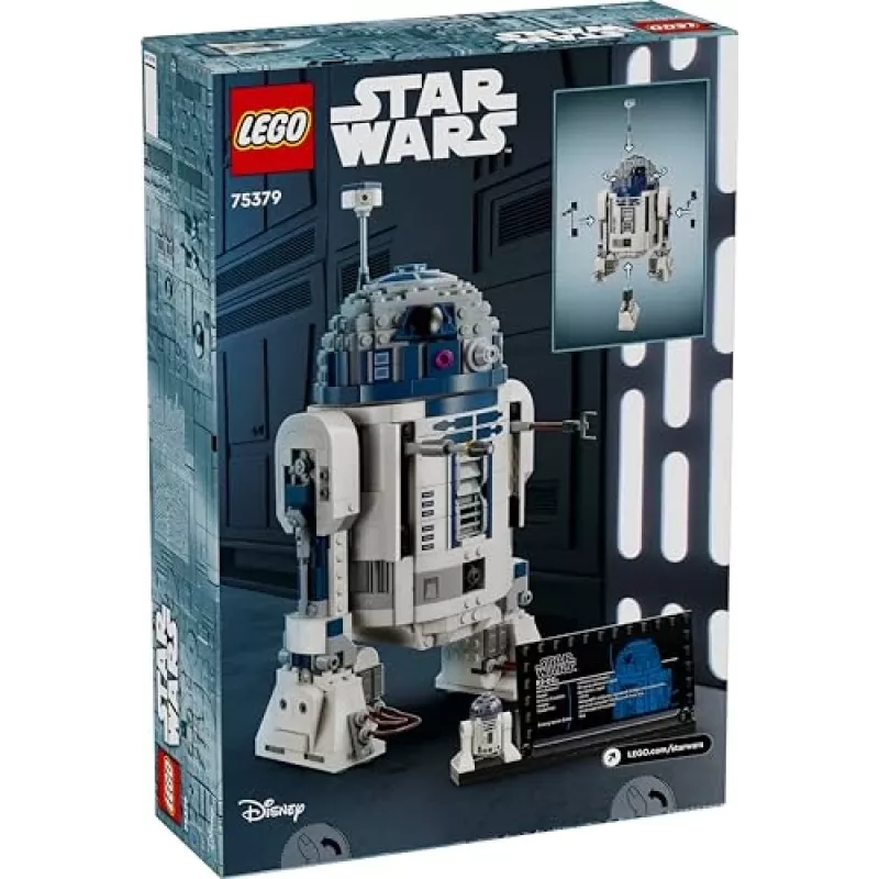 LEGO Star Wars konstruojamas droidas R2-D2 rinkinys 75379 – 1050 dalių, 10+ metų