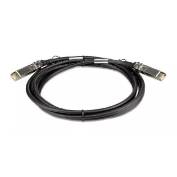 D-Link 3M SFP+ tiesioginio prijungimo kabelis rietuvėms, 3 m, SFP+, SFP+, Kištukas/Kištukas