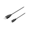 Equip USB 2.0 A tipo į Micro-B laidas, 1,0 m, juodas