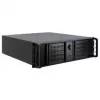 Inter-Tech 3U-3098-S Rack Black 19 inch 3U korpusas