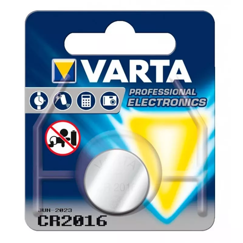Vienkartinė baterija Varta CR 2032, nikelio-oksihidroksido (NiOx), 3 V