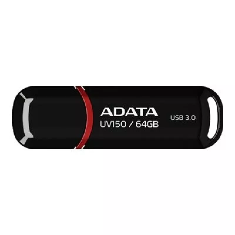 ADATA 64GB DashDrive UV150 USB atmintukas USB Type-A 3.2 Gen 1 (3.1 Gen 1) Juodas