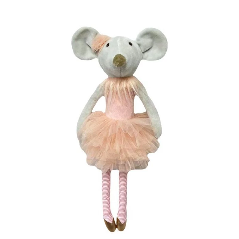 TULILO Mascot Pola Mouse 38 cm minkštas žaislas, pliušinė pelė