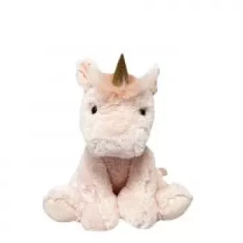 Žaislinis minkštas žaislas TULILO Mascot Lily Unicorn 30 cm – sėdinti vienaragė, pliušinė figūrėlė