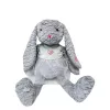 Minkštas žaislas TULILO Mascot Rose Bunny 32 cm Pilkas – pliušinis triušis 32 cm