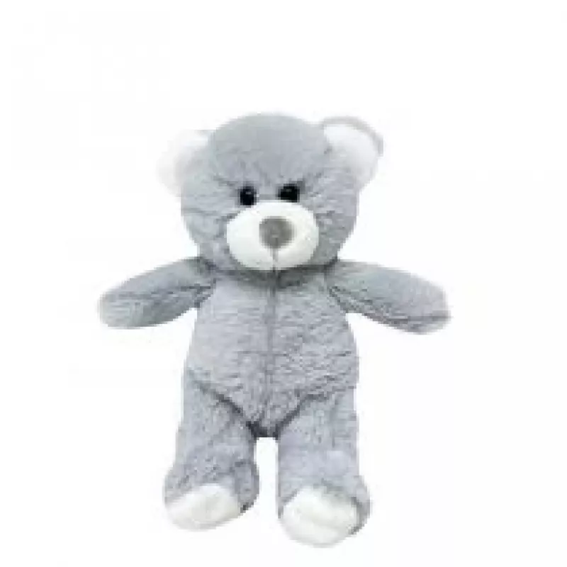 Minkštas žaislas TULILO Teddy Bear Mascot Olus 15 cm pilkas pliušinis meškiukas