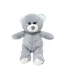 Minkštas žaislas TULILO Teddy Bear Mascot Olus 15 cm pilkas pliušinis meškiukas
