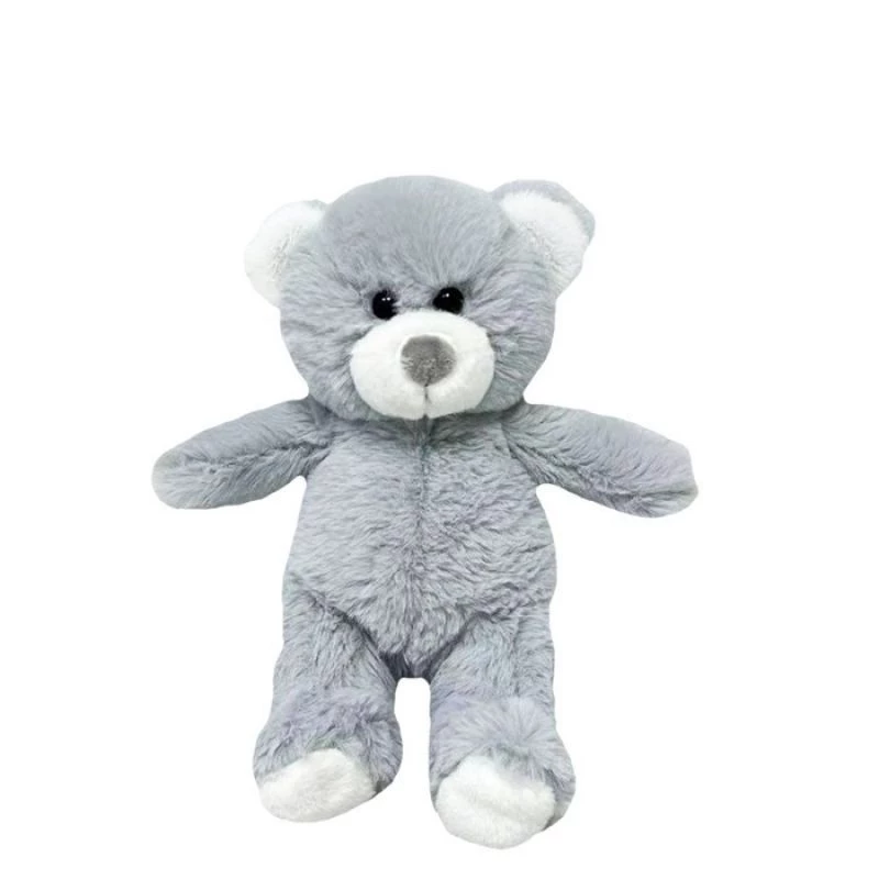 Minkštas žaislas TULILO Teddy Bear Mascot Olus 15 cm pilkas pliušinis meškiukas