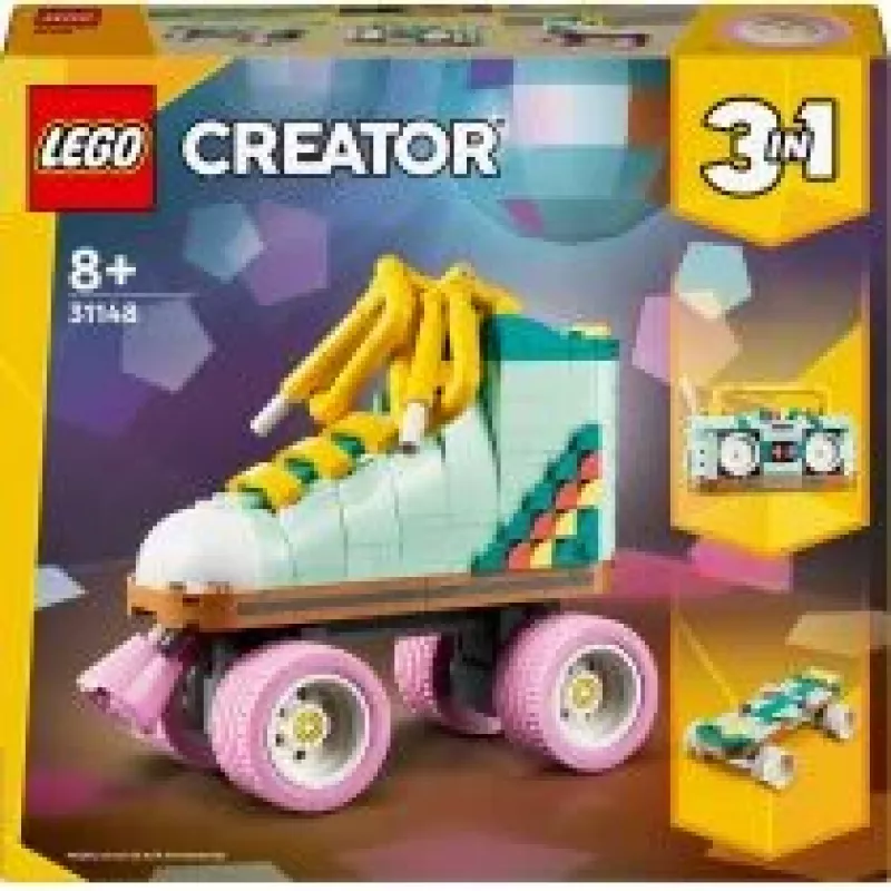 LEGO Creator statomas Retro Riedučių modelis 31148 2-in-1, 342 detalės, 140×160×70 mm