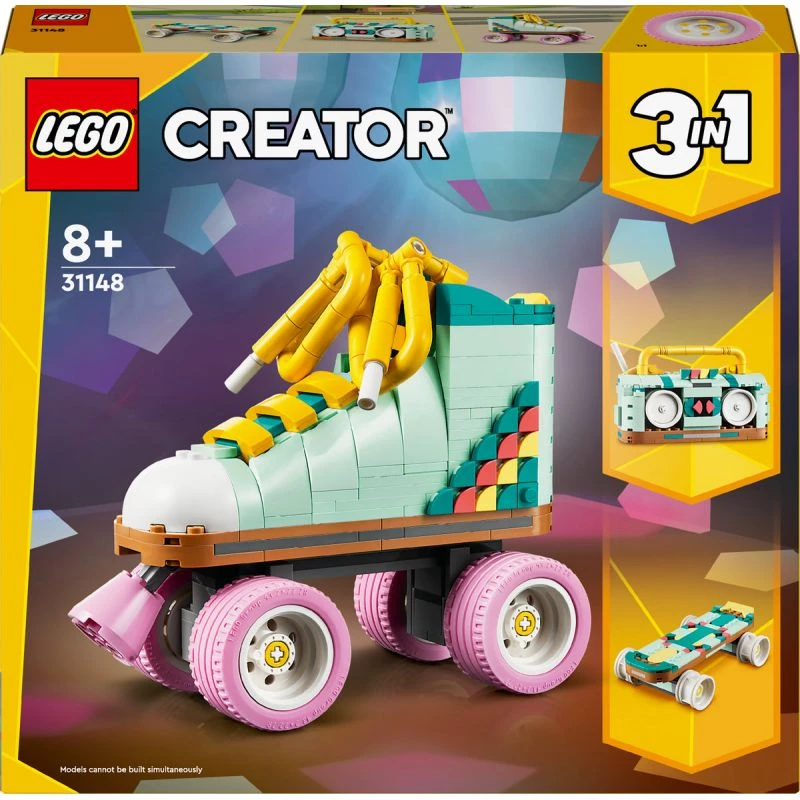 LEGO Creator statomas Retro Riedučių modelis 31148 2-in-1, 342 detalės, 140×160×70 mm