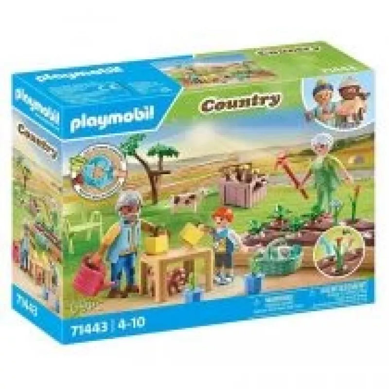 Playmobil 71443 Country: Daržovių sodas su seneliais