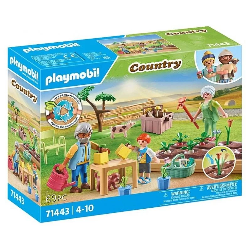Playmobil 71443 Country: Daržovių sodas su seneliais