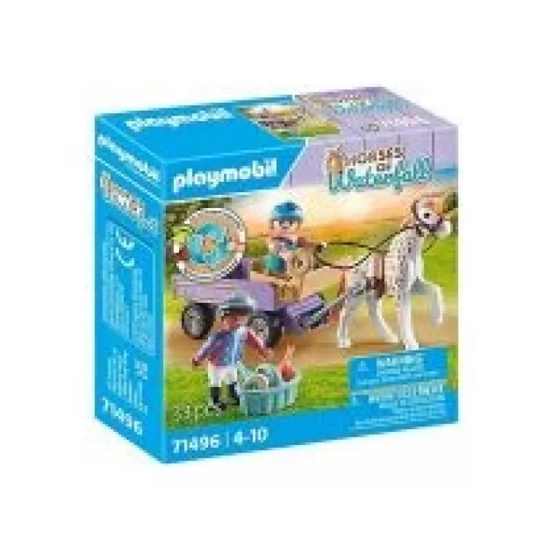 Playmobil 71496 Kaskadų arkliai: Ponio vežimas