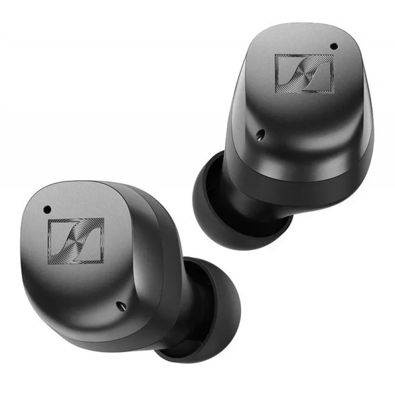 SENNHEISER Momentum MTW4 belaidės Bluetooth ausinės su triukšmo slopinimu, sportinės, juodos ir grafito spalvos