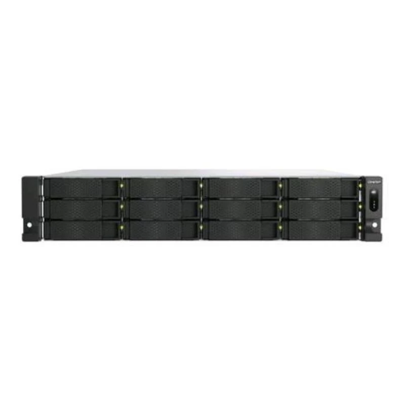 QNAP TS-h1277AXU-RP NAS stovas (2U) AMD Ryzen™ 5 16 GB DDR5 0 TB QuTS hero Juoda