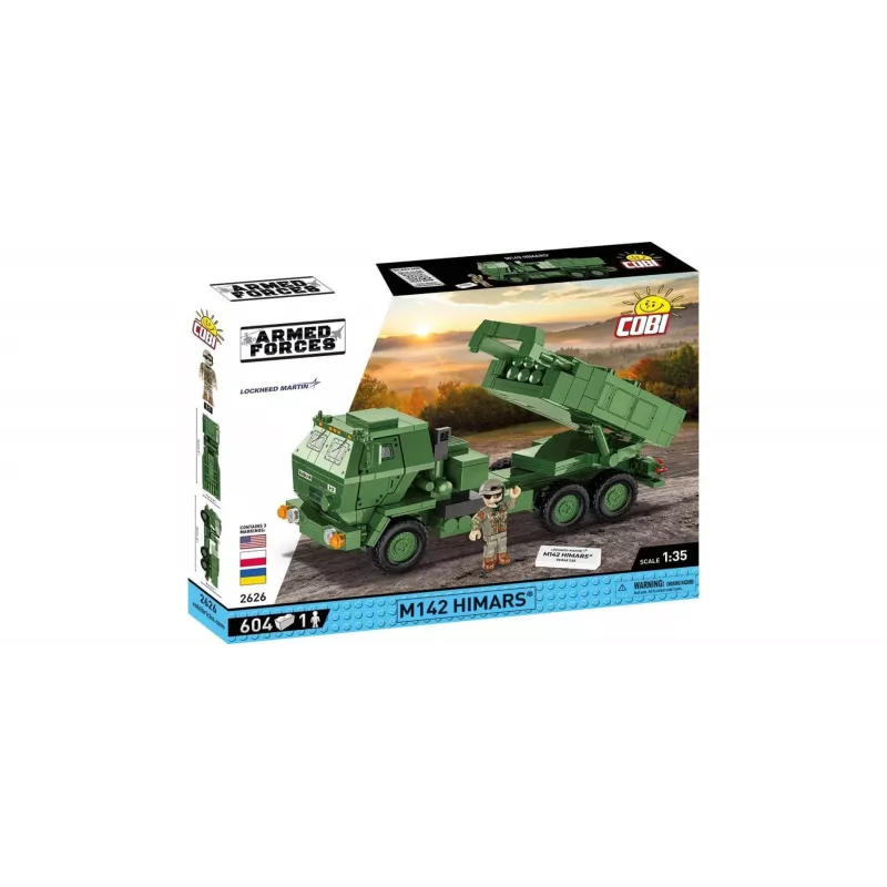 COBI 2626 Armed Forces M142 HIMARS 621 kaladėlių konstruktorius