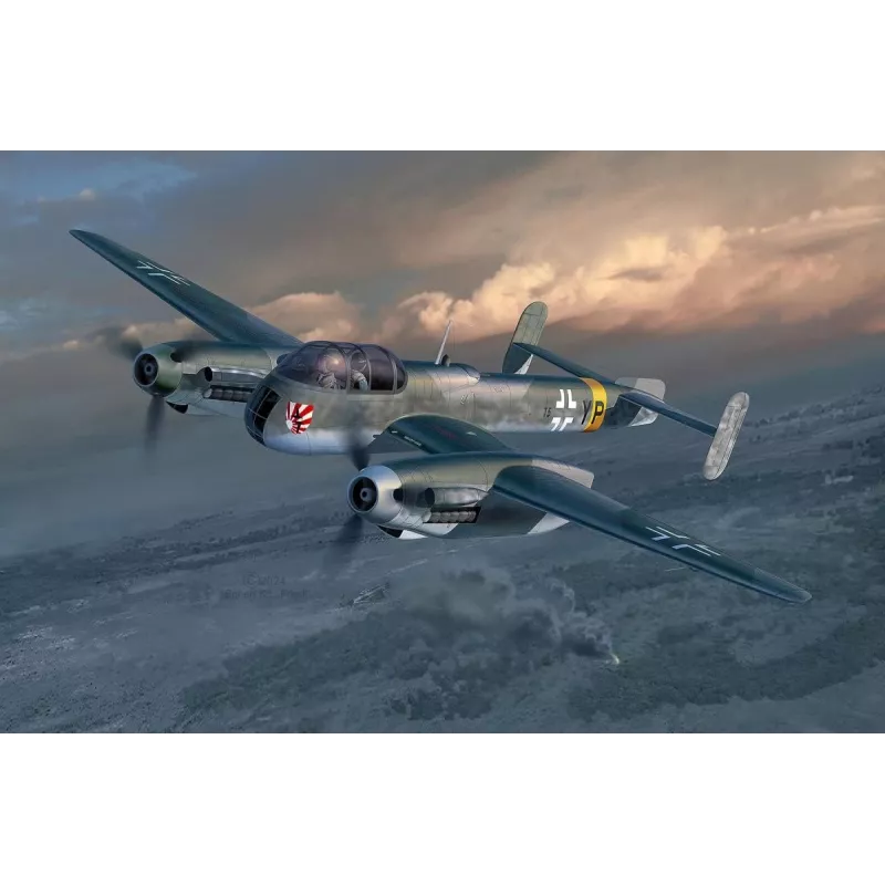 Plastikinis modelio rinkinys REVELL Arado AR-240 1/72 – orlaivio surinkimo modelis
