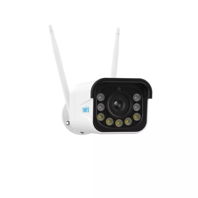 Reolink W430 - 4K lauko kamera, naujos kartos Wi-Fi 6, 5X optinis priartinimas, asmens/transporto priemonės/gyvūno aptikimas, spalvotas naktinis matymas