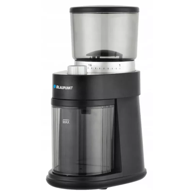 Kavos malūnėlis su peiliuku BLAUPUNKT FCM501 – 250 g pupelių, 180 g maltos, 120 W, sidabrinis